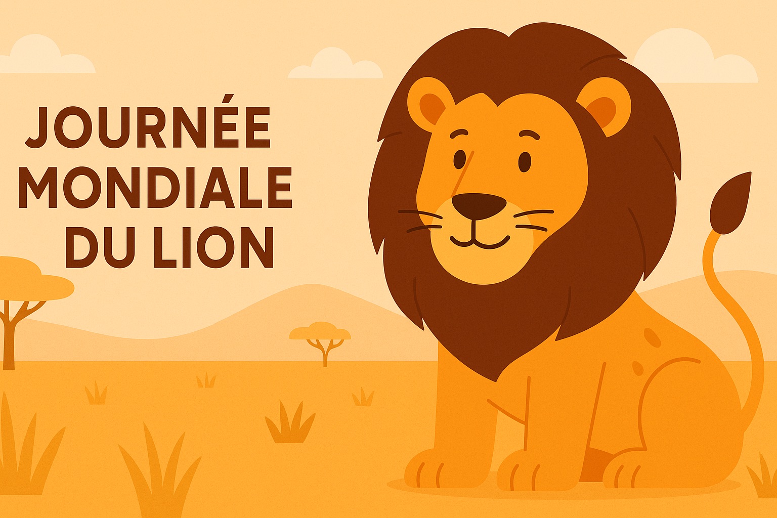 Journée mondiale du lion